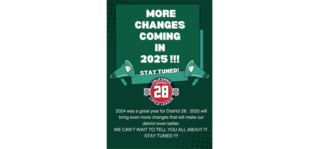 Big things coming to D28 in 2025 !!!